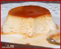Flan de la casa